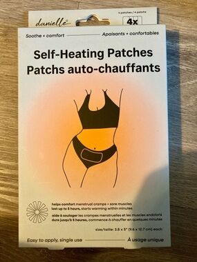 danielle Self-Heating Patches for Menstrual or Sore Muscles Comfort